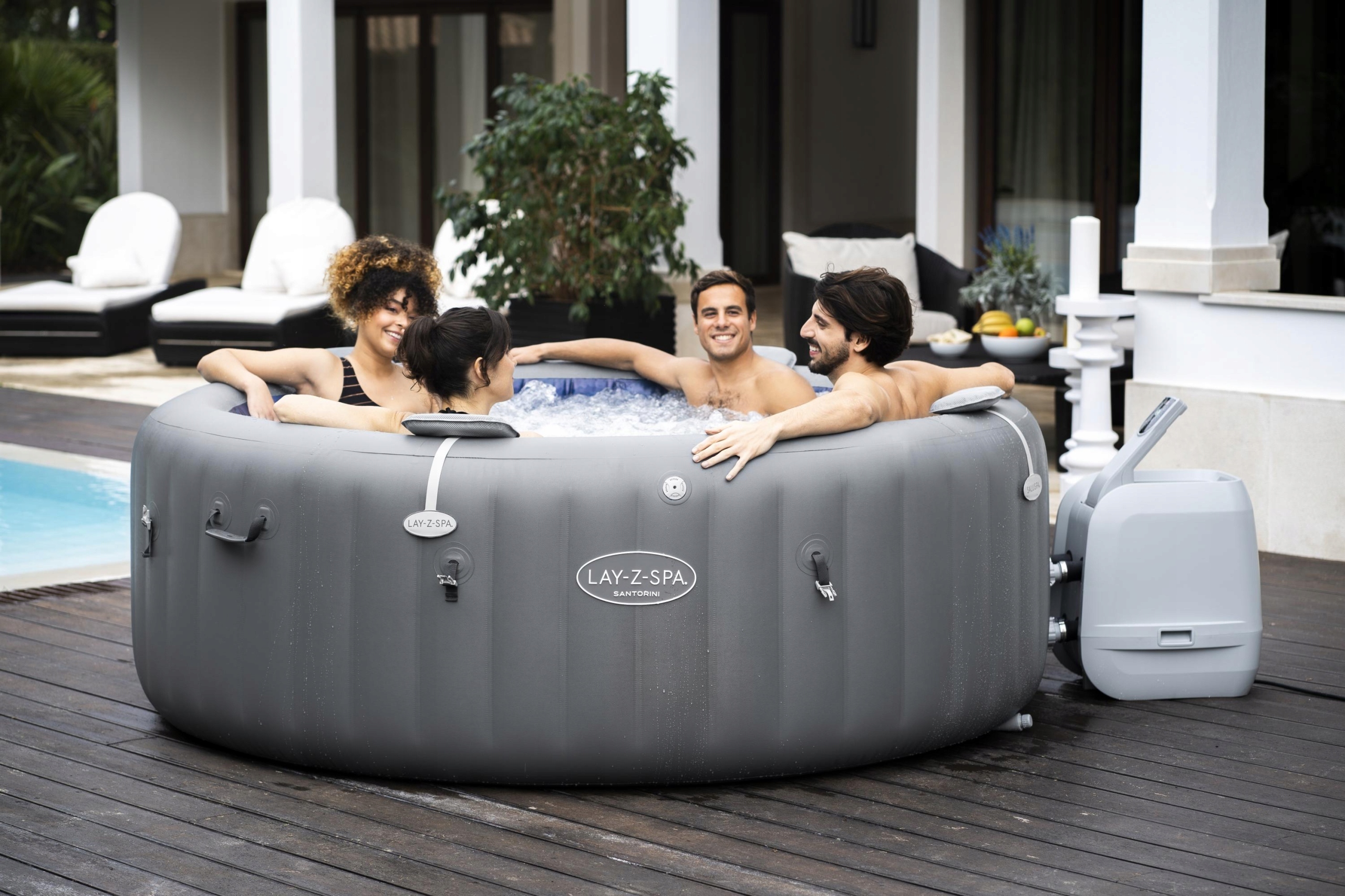 Jacuzzi Bestway Lay-Z-Spa Santorini 60075