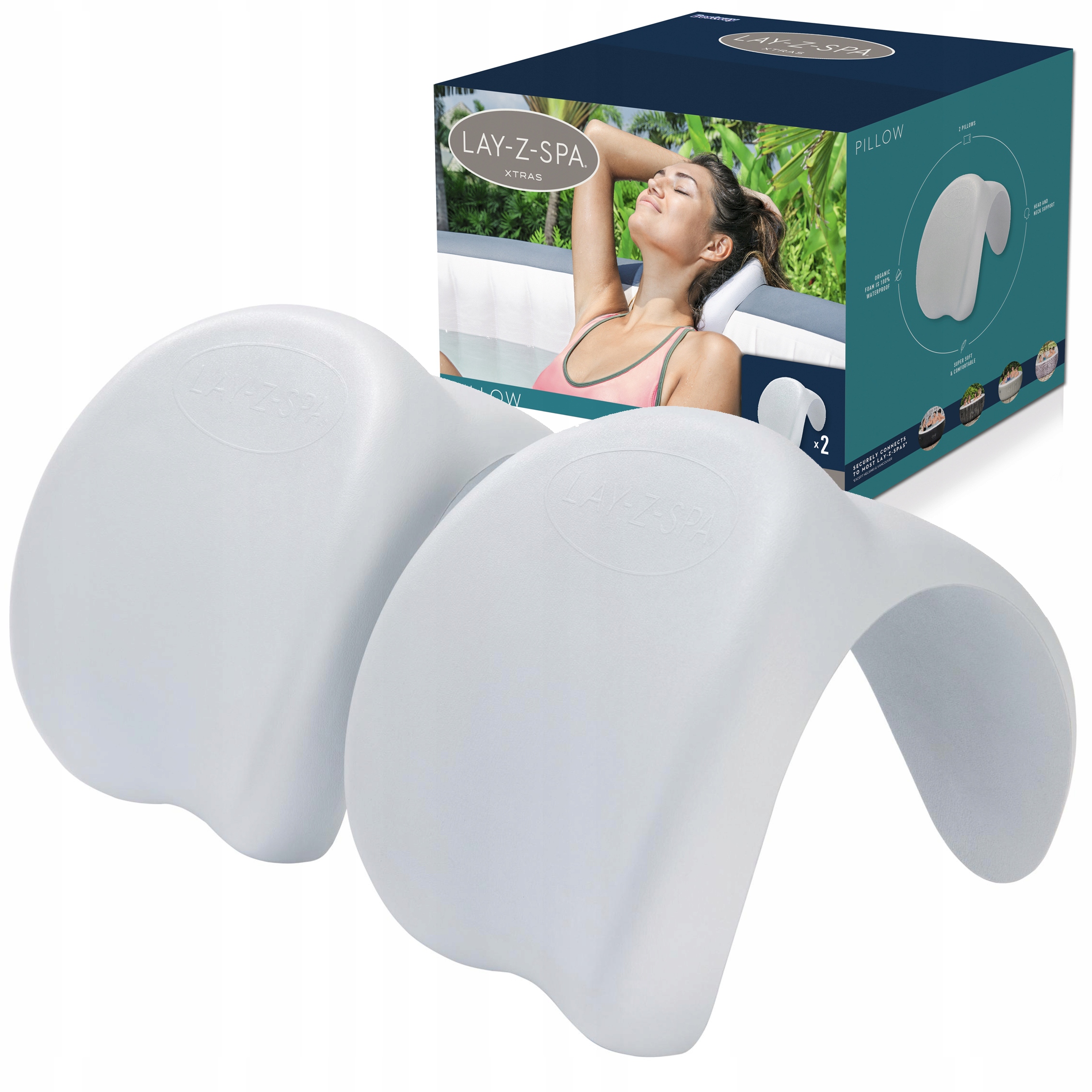 Zagłówki do Spa Bestway Lay-Z-Spa Pillow - 2 szt.