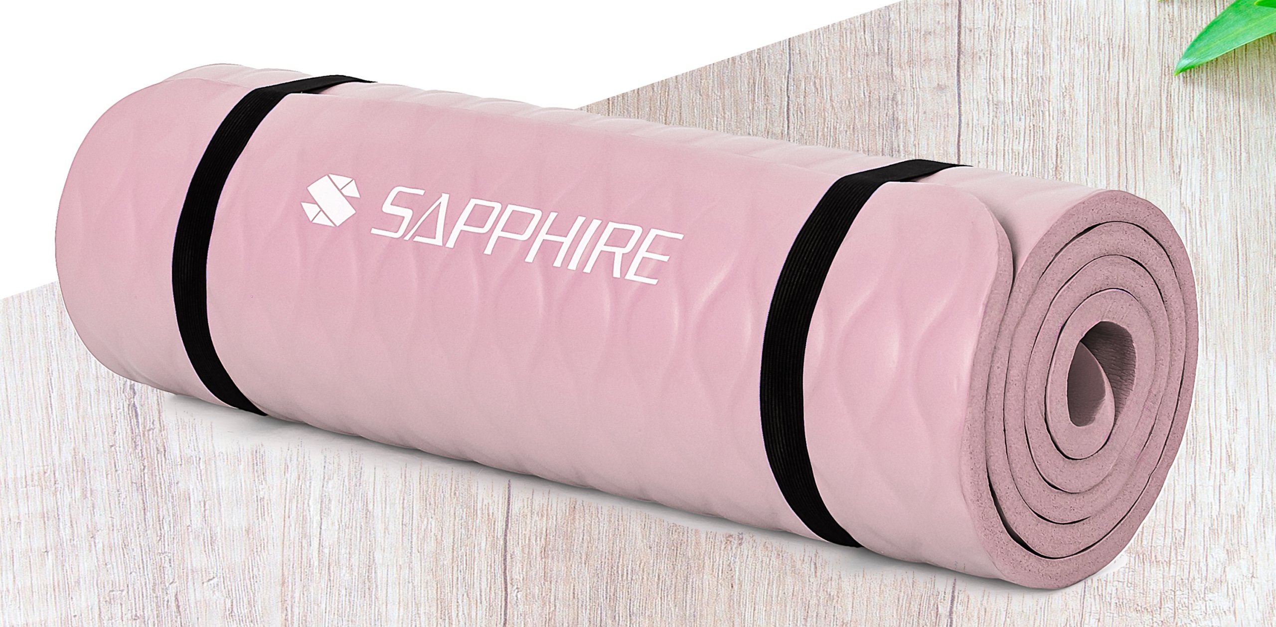 Mata do ćwiczeń Sapphire SG-1130 15 mm - różowa Mata do ćwiczeń Sapphire SG-1130 15 mm - różowa