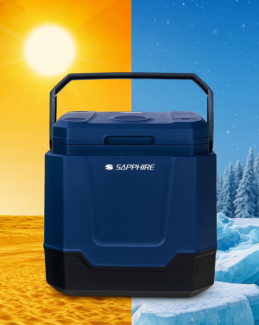 Lodówka turystyczna Sapphire ST-1033L z głośnikiem 33l 12V/230V Bluetooth Lodówka turystyczna Sapphire ST-1033L z głośnikiem 33l 12V/230V Bluetooth