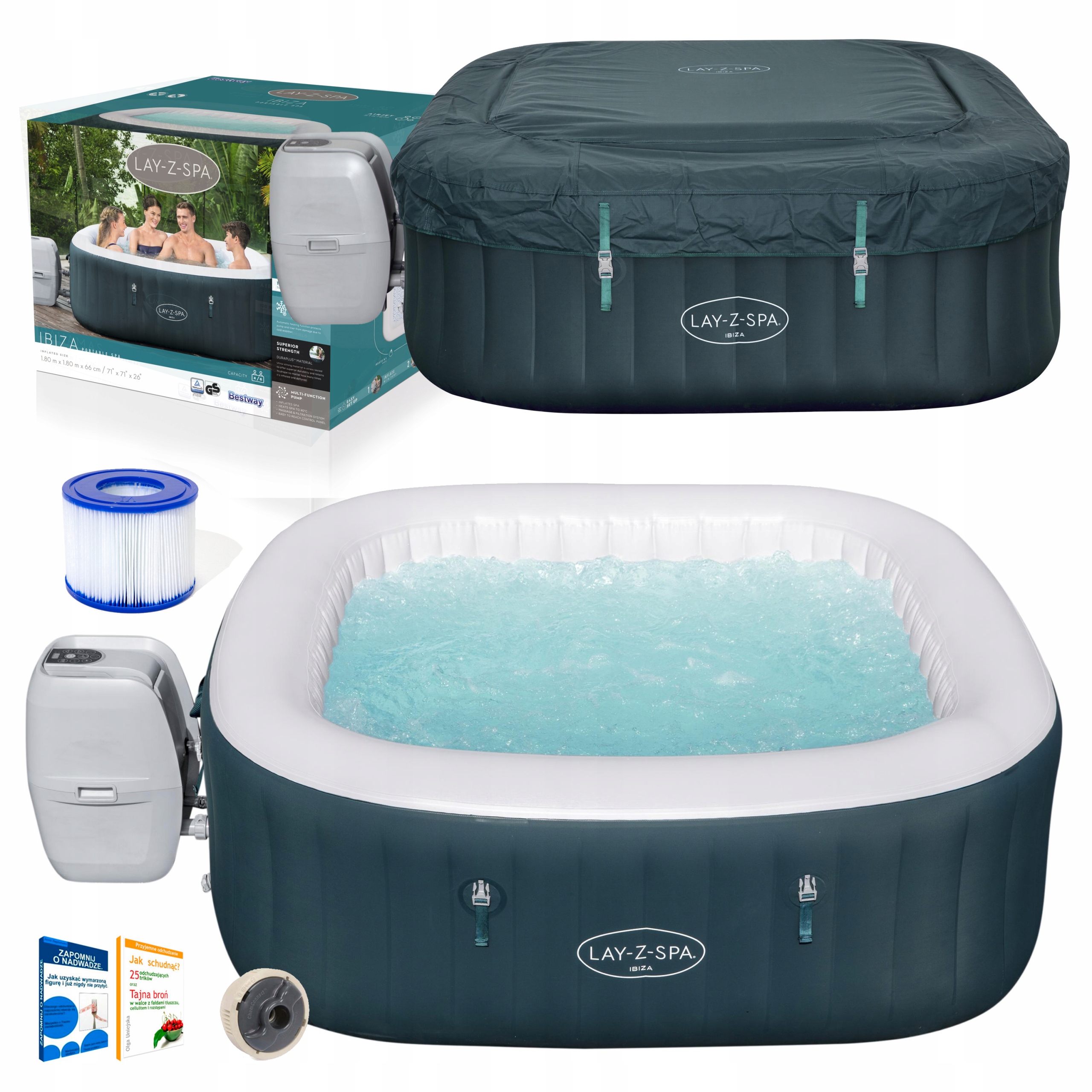 Jacuzzi Bestway Lay-Z-Spa Ibiza 60015