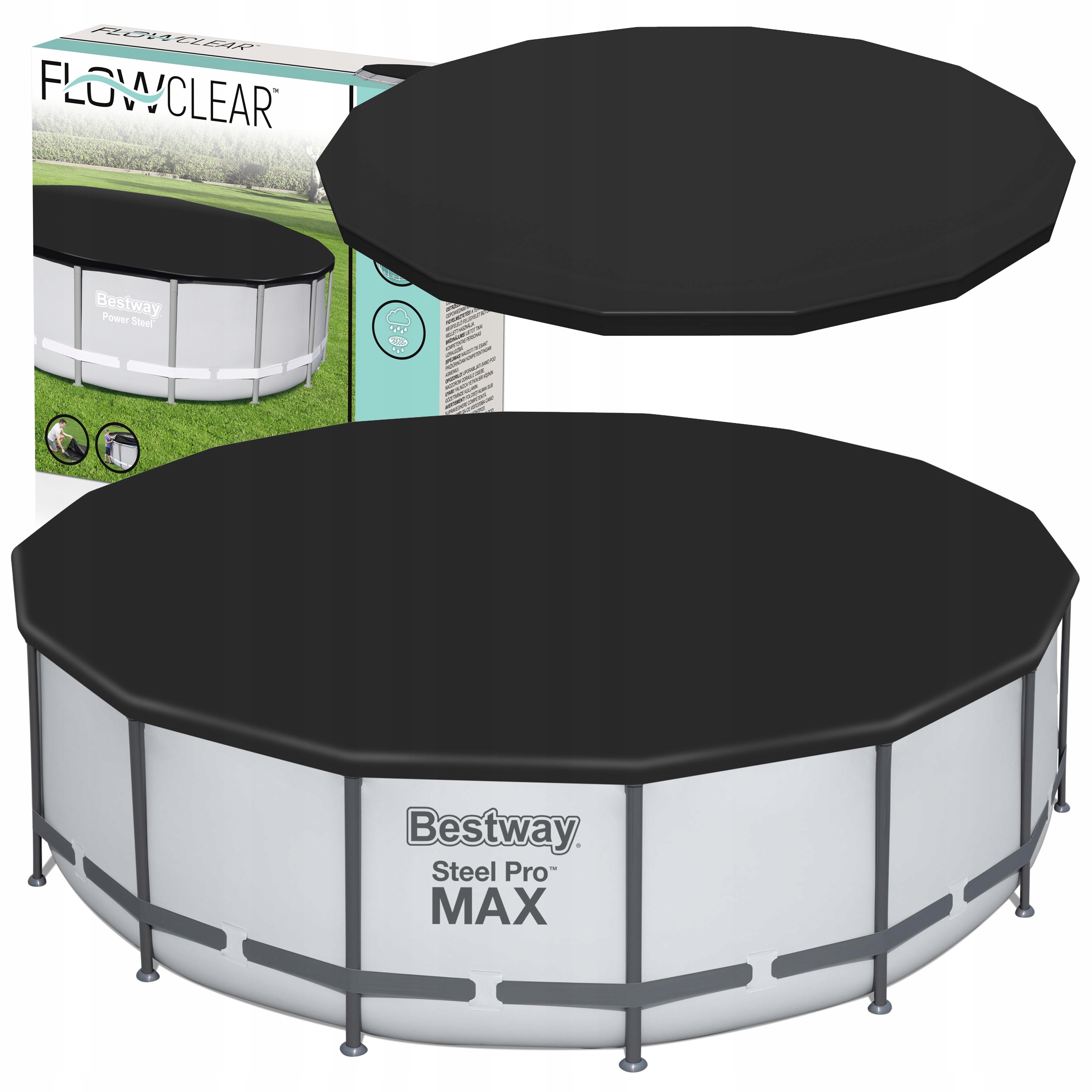 Plandeka na basen Bestway Pool Cover 488cm 58249