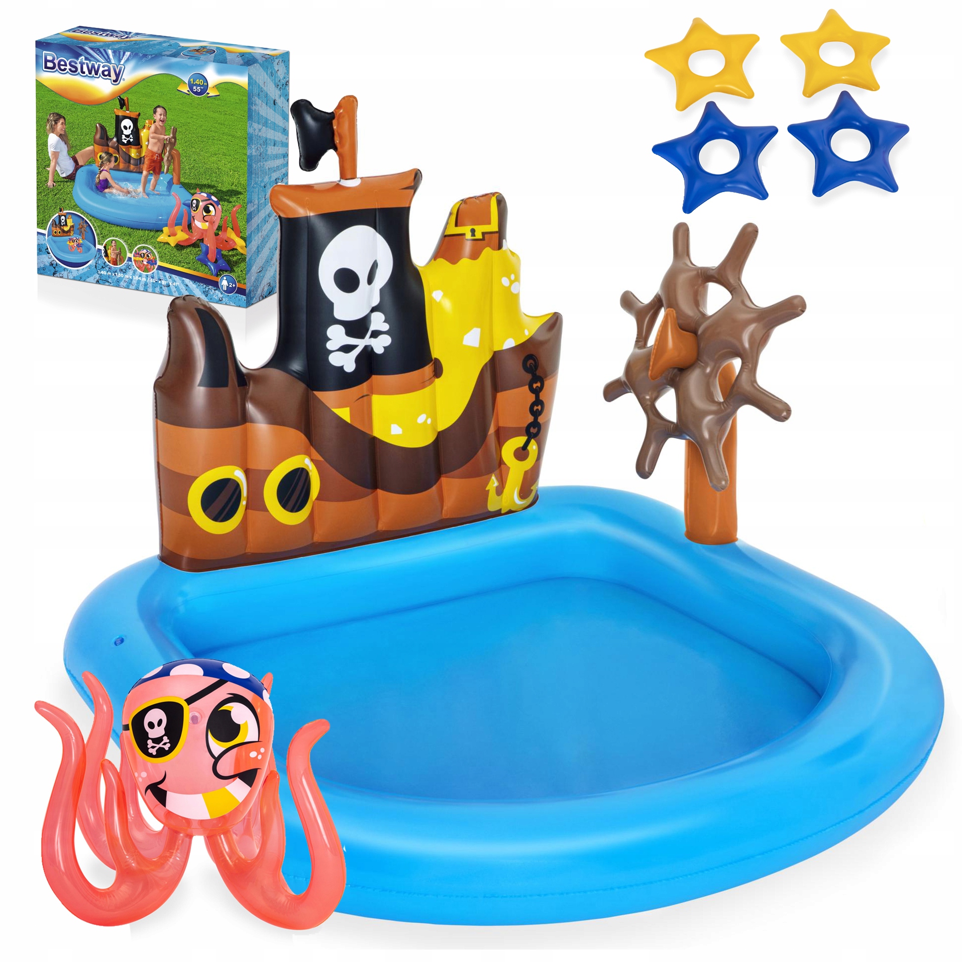 Dmuchany plac zabaw Bestway Ships Ahoy Play Center 52211