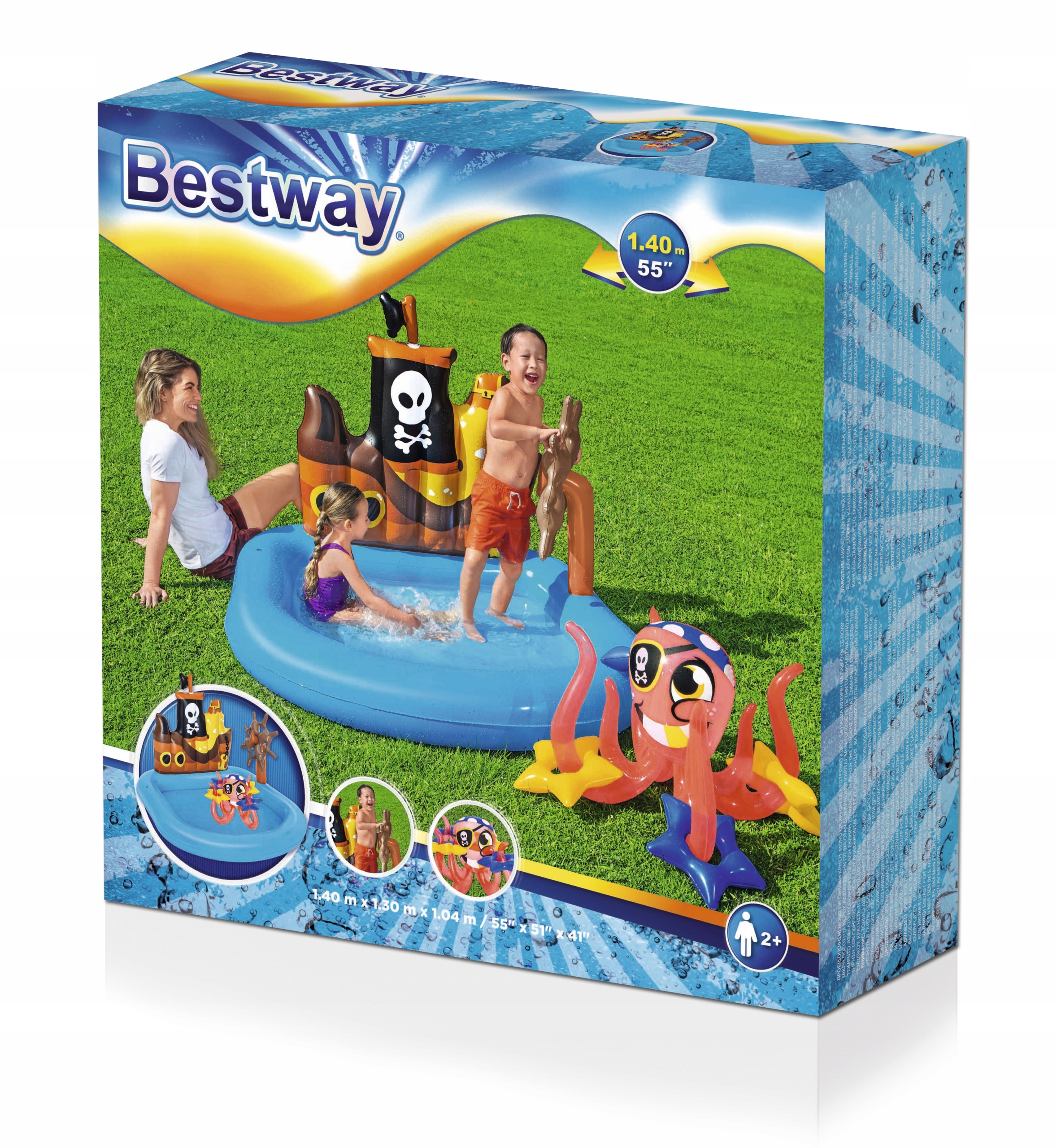 Dmuchany plac zabaw Bestway Ships Ahoy Play Center 52211