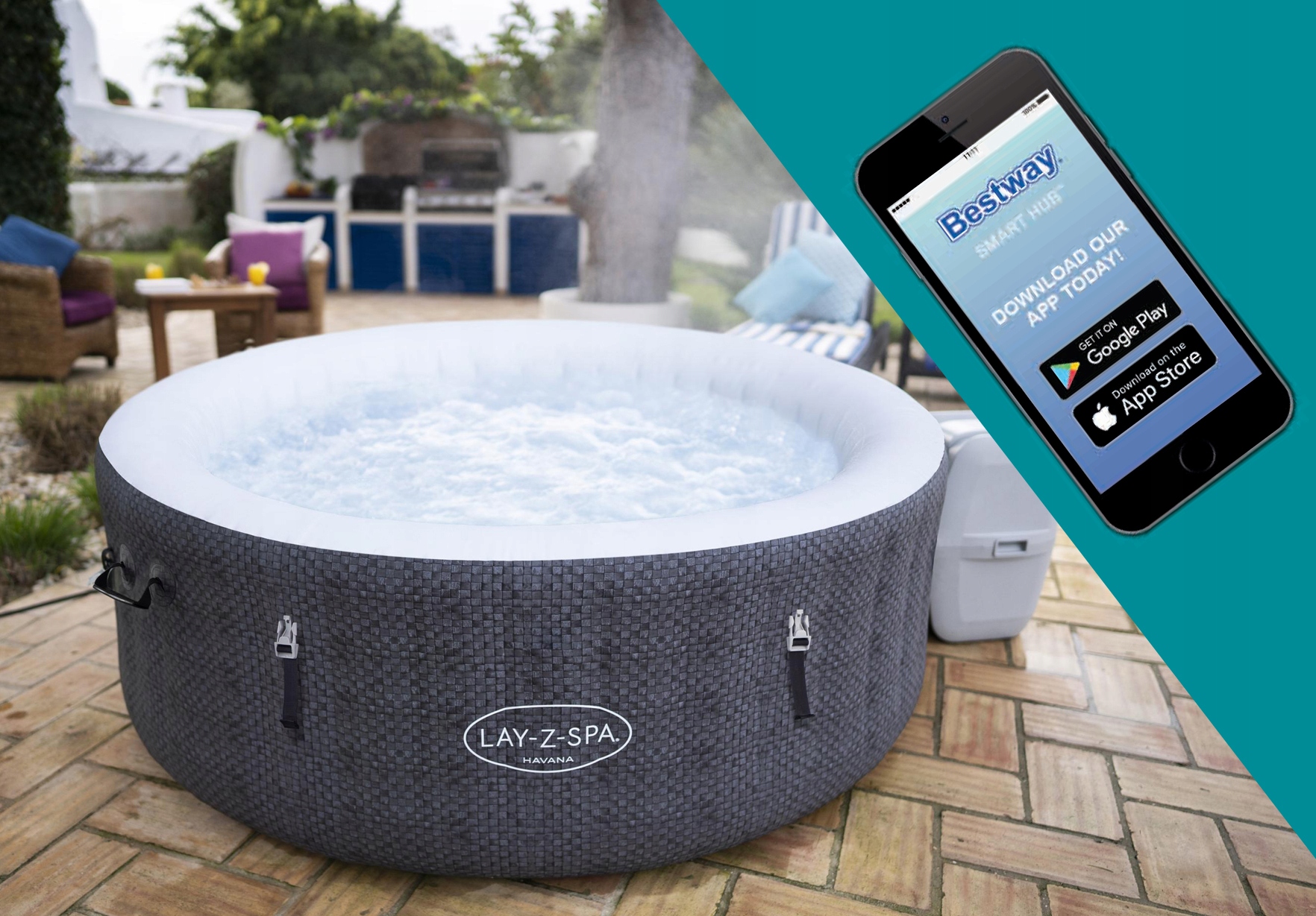 Jacuzzi Bestway Lay-Z-Spa Havana 60035