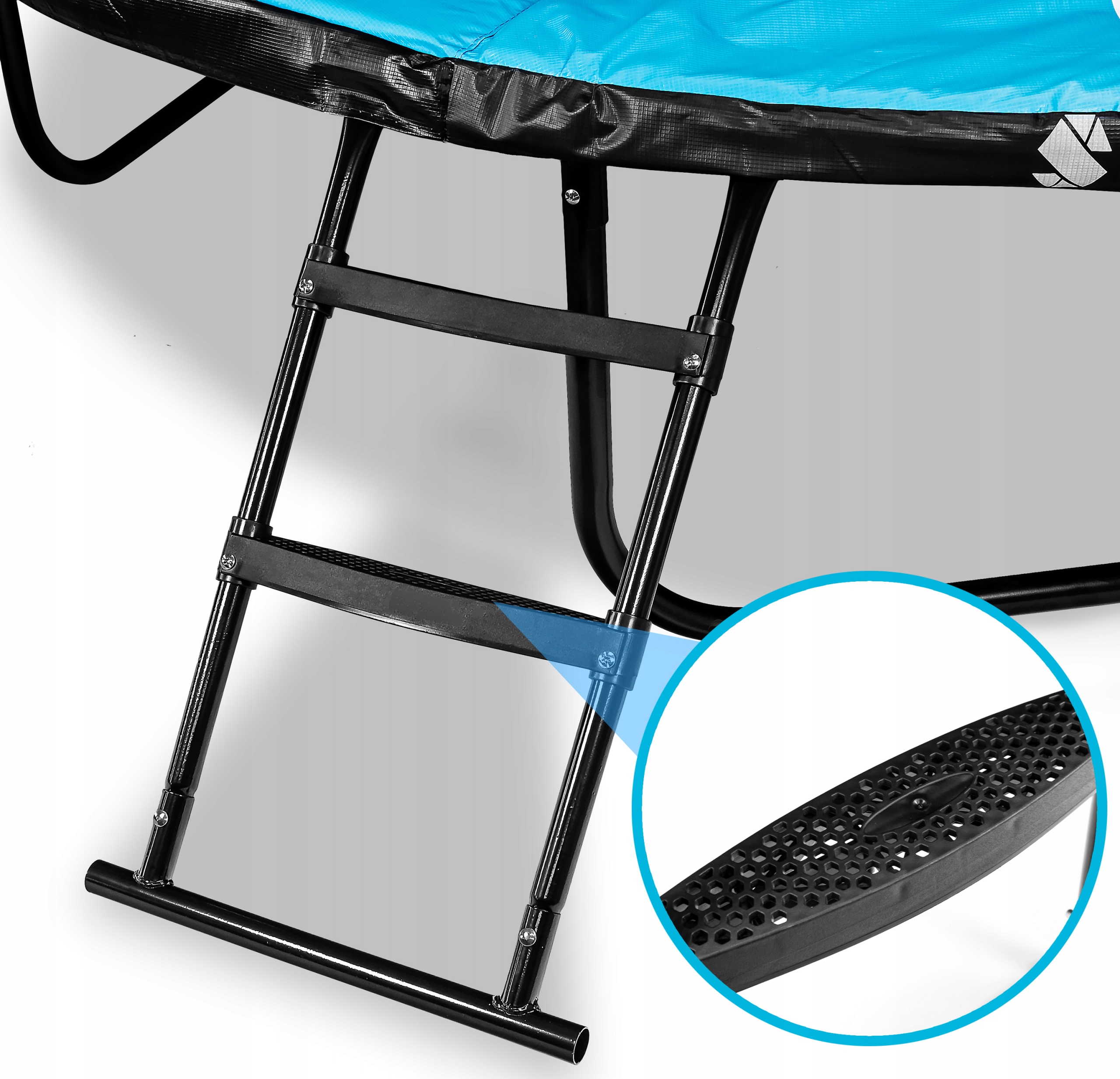 Trampolina Sapphire ST-0012W 12FT 374 cm z siatką wewnętrzną