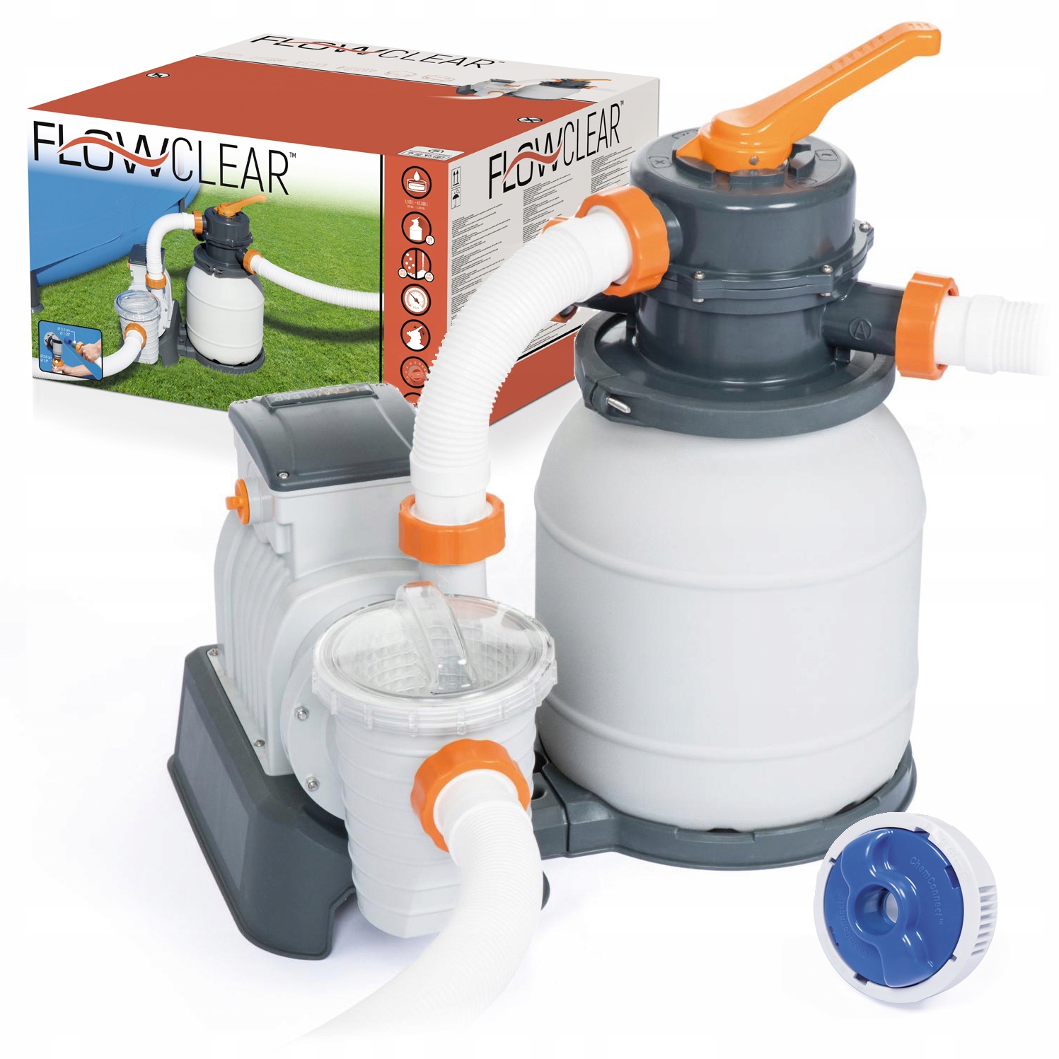 Pompa piaskowa do basenu Bestway Flowclear 58497