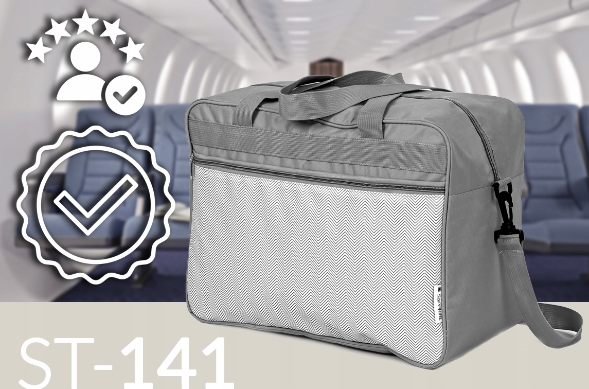 Torba podróżna Sapphire ST-141 - szara