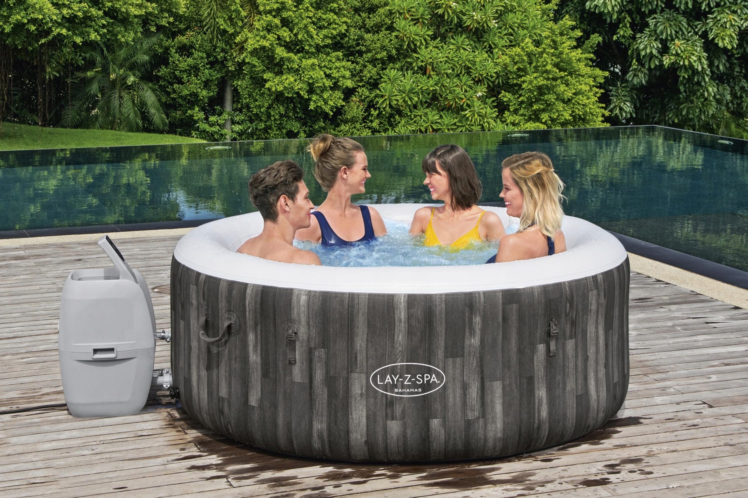 Jacuzzi Bestway Lay-Z-Spa Bahamas 60005