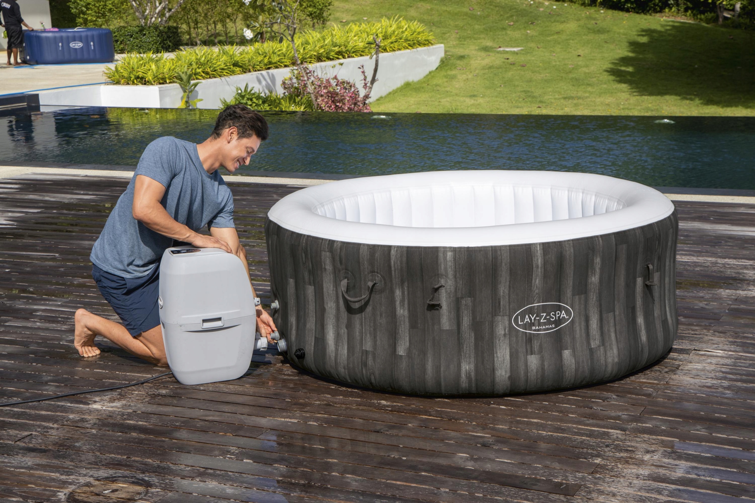 Jacuzzi Bestway Lay-Z-Spa Bahamas 60005