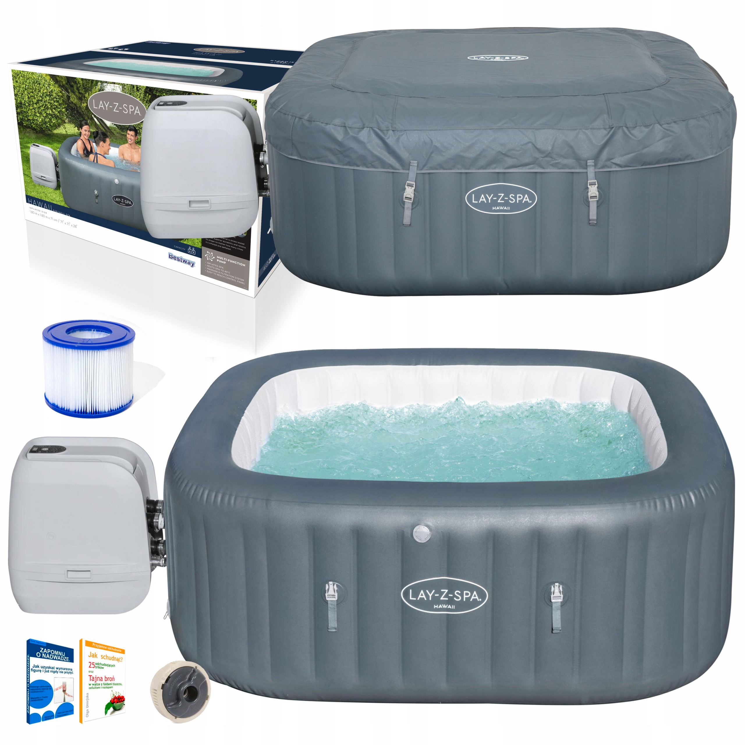 Jacuzzi Bestway Lay-Z-Spa Hawaii 60031