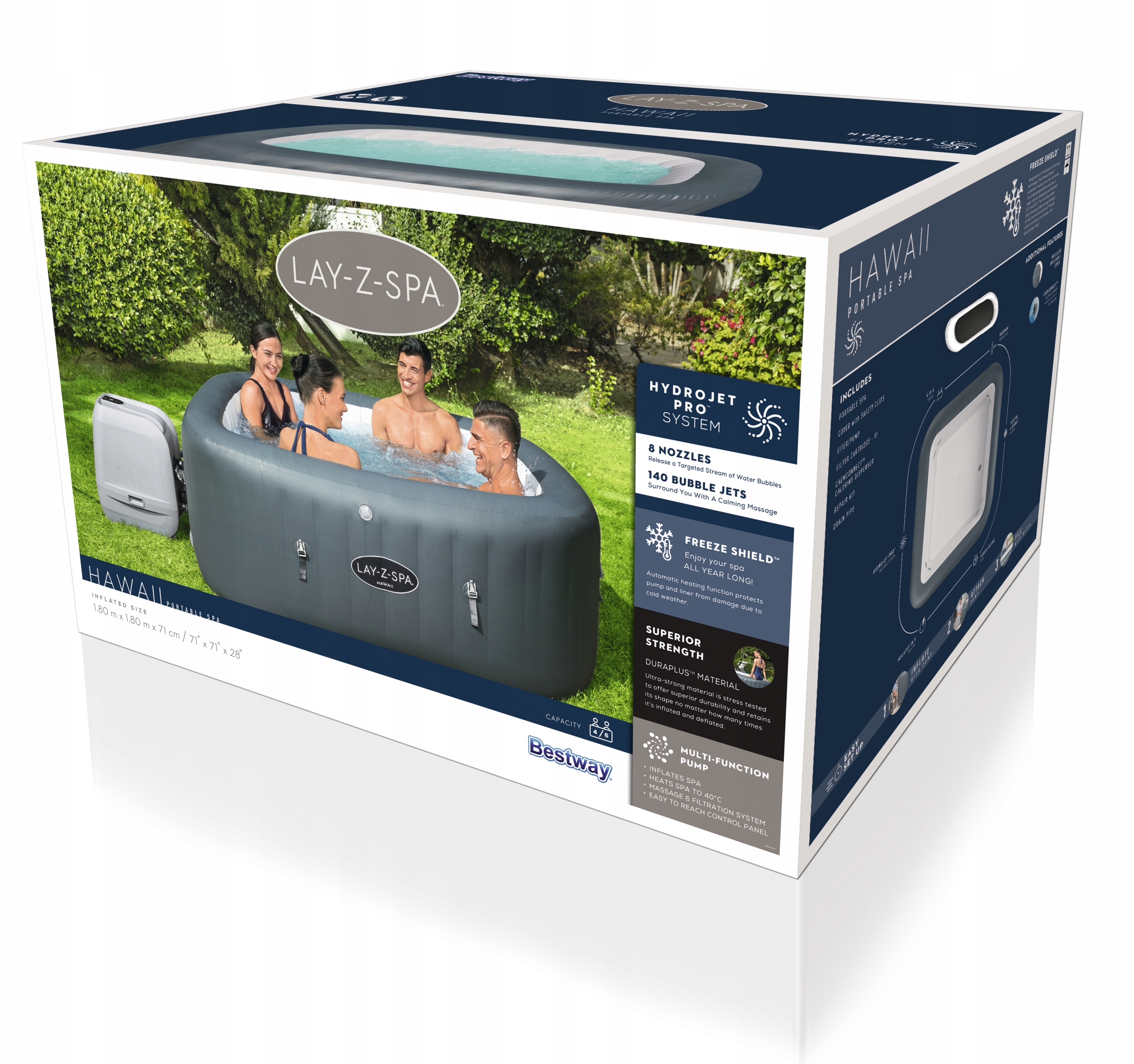 Jacuzzi Bestway Lay-Z-Spa Hawaii 60031