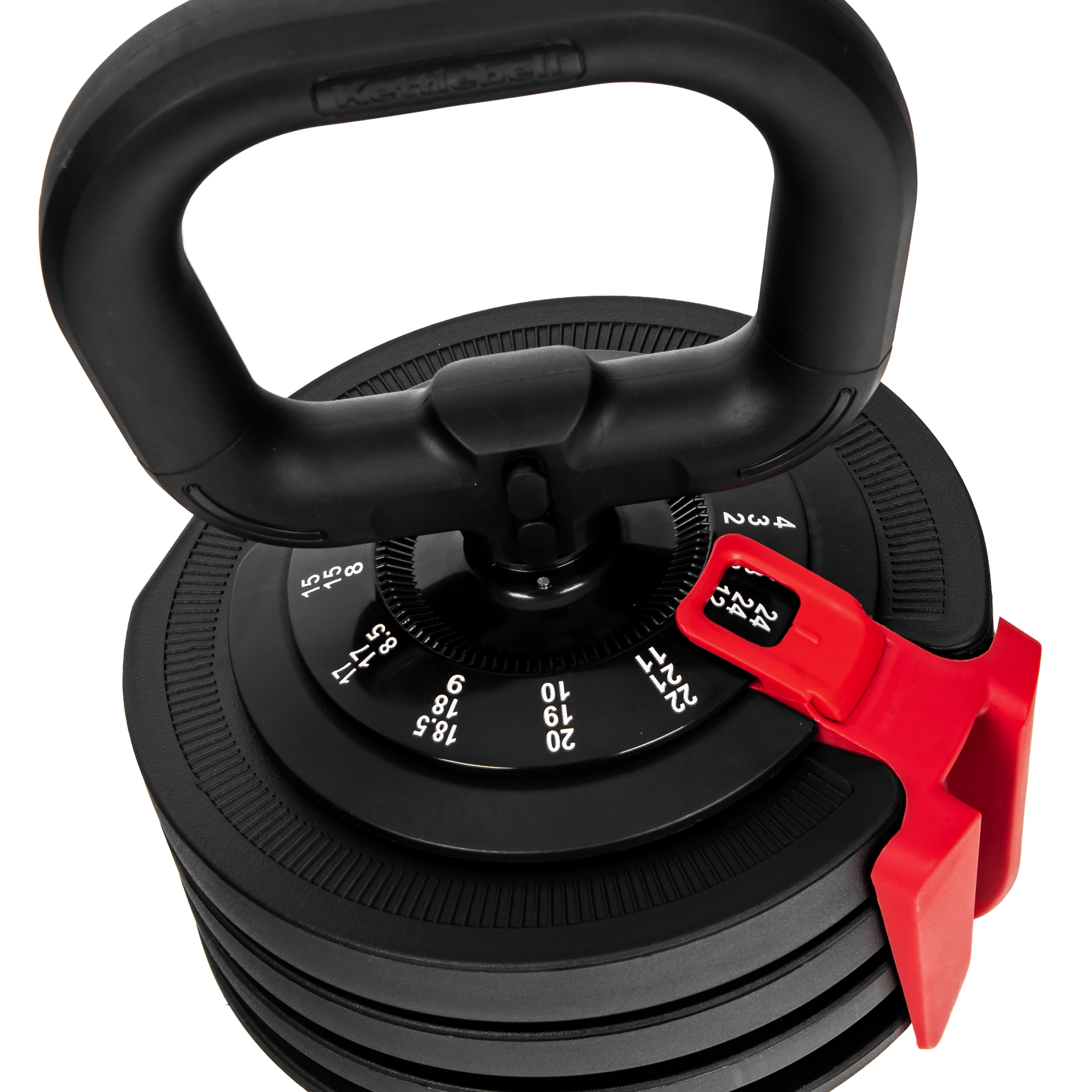 Hantla regulowana sztanga kettlebell Sapphire SG-3010 2-24 kg