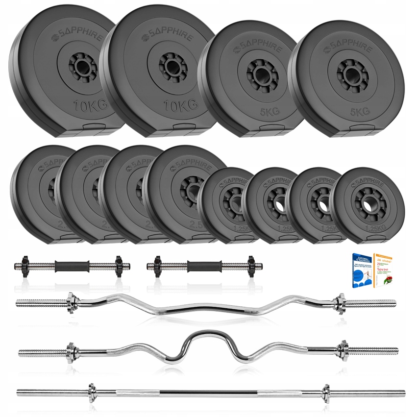 Zestaw obciążeń Xylo Sapphire 66 kg