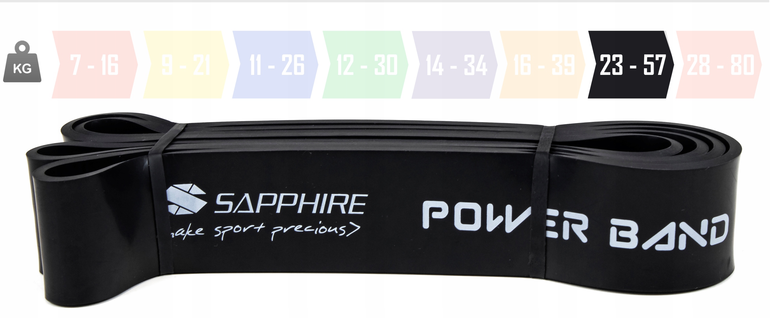 Guma Sapphire Power Band SG-2080-45