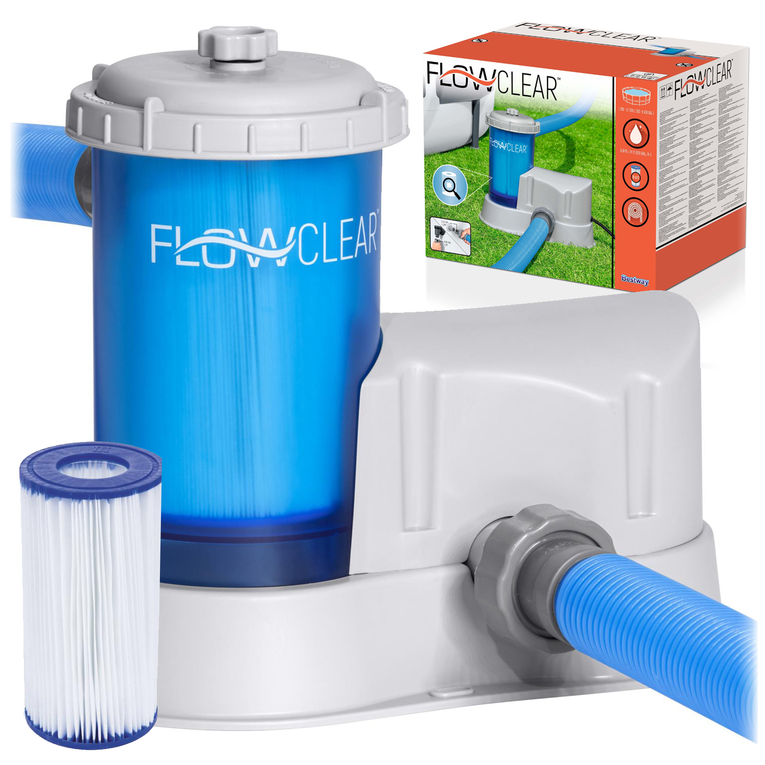Pompa filtrująca do basenu Bestway Flowclear 58675