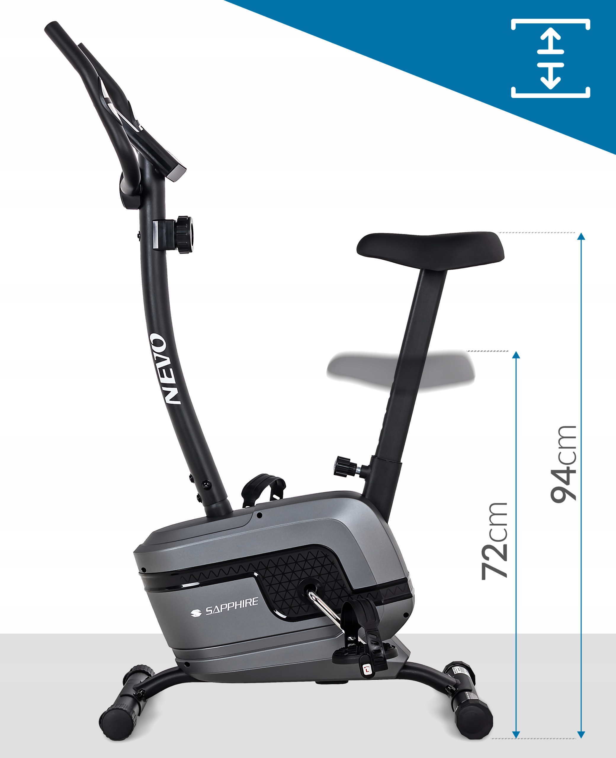 Rower treningowy magnetyczny SG-430B Nevo Rower treningowy magnetyczny SG-430B Nevo