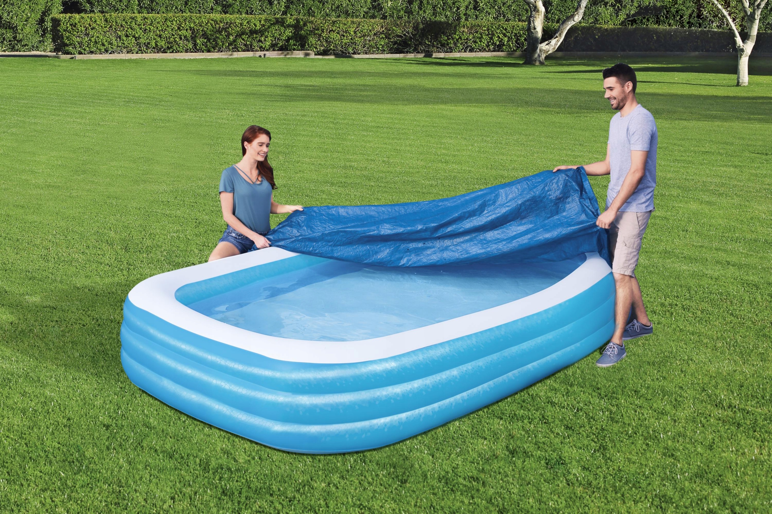 Pokrywa do basenu Bestway Pool Cover 305x183 cm 58108