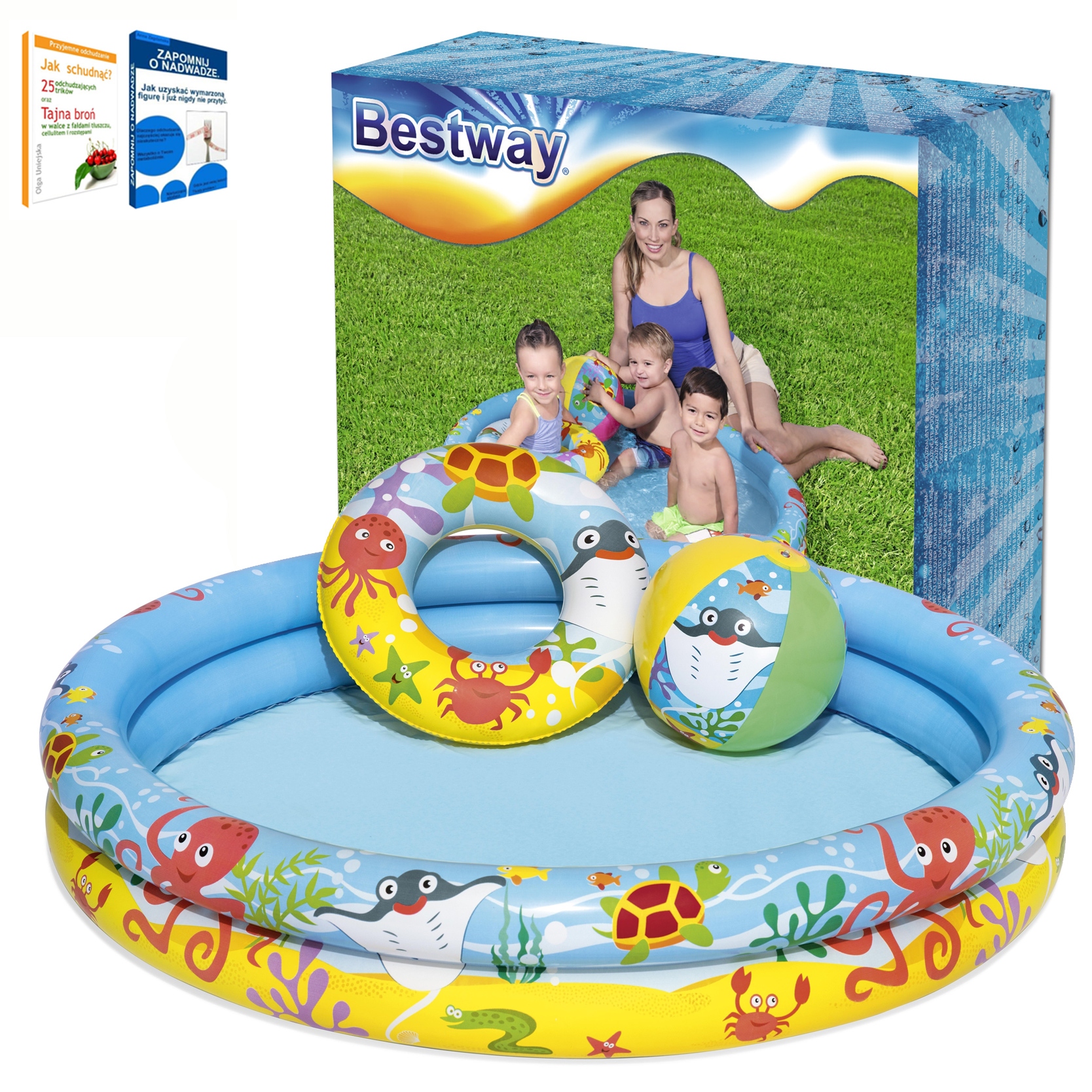 Basen dmuchany Bestway Play Pool Set 51124