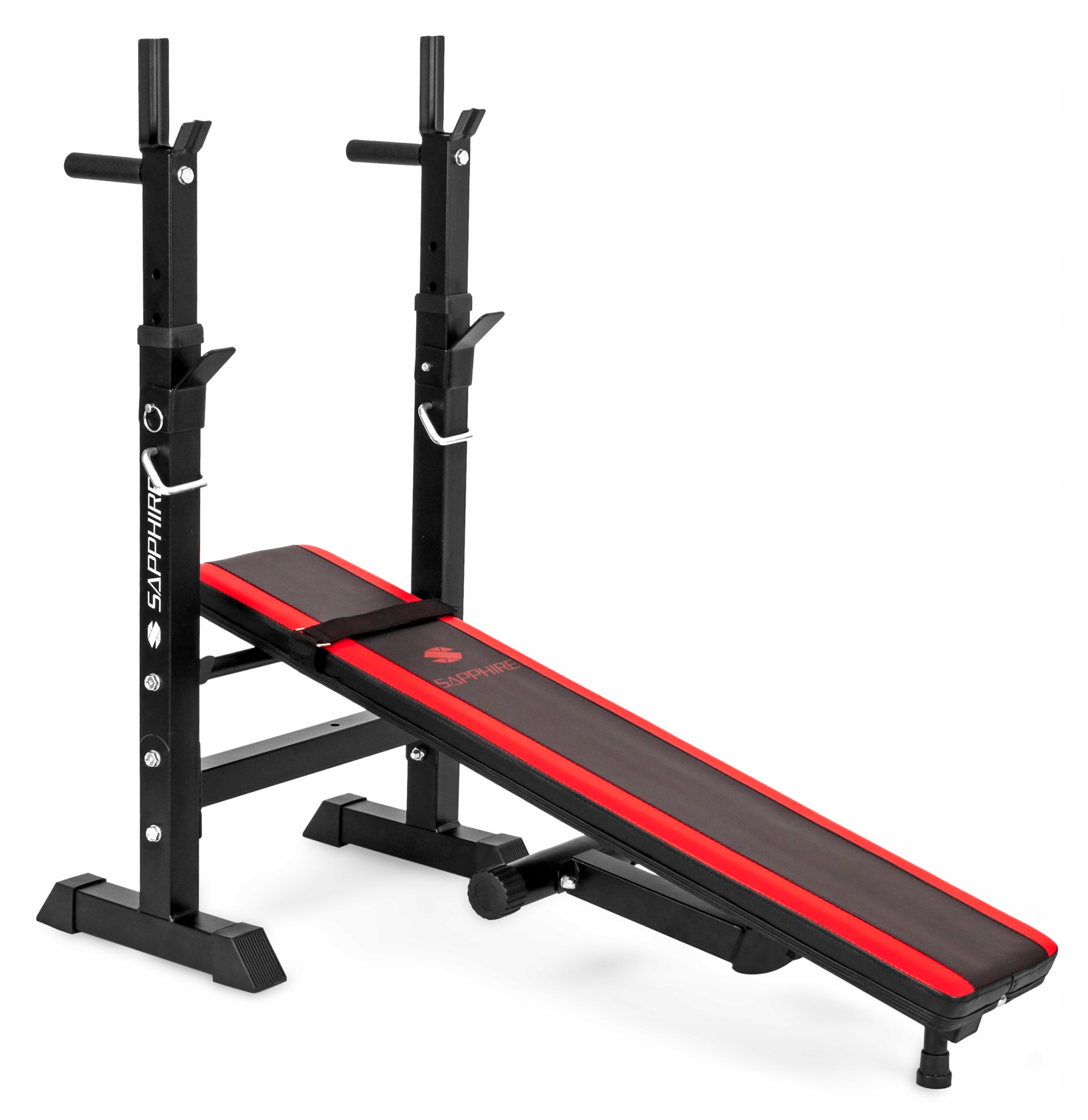 Zestaw obciążeń Sapphire Solid 134 kg z ławką xg025 Zestaw obciążeń Sapphire Solid 134 kg z ławką xg025