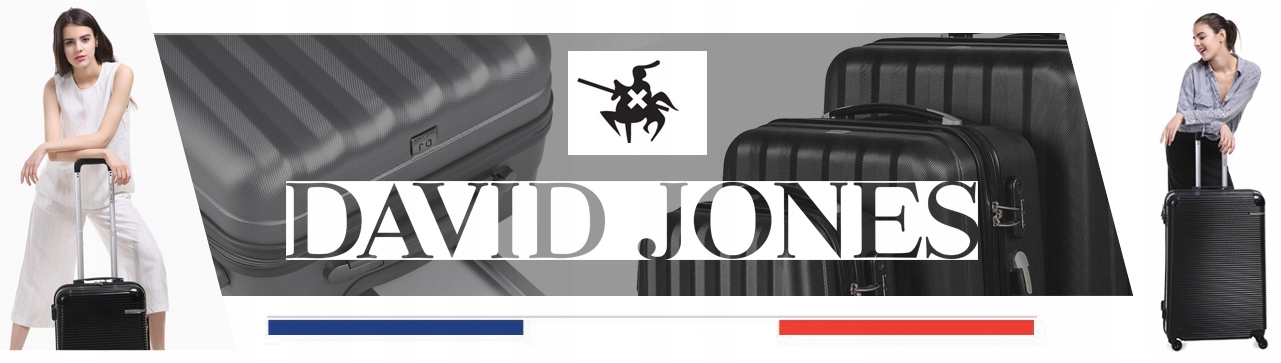 Zestaw walizek podróżnych David Jones 4w1 - BA-1050-4D