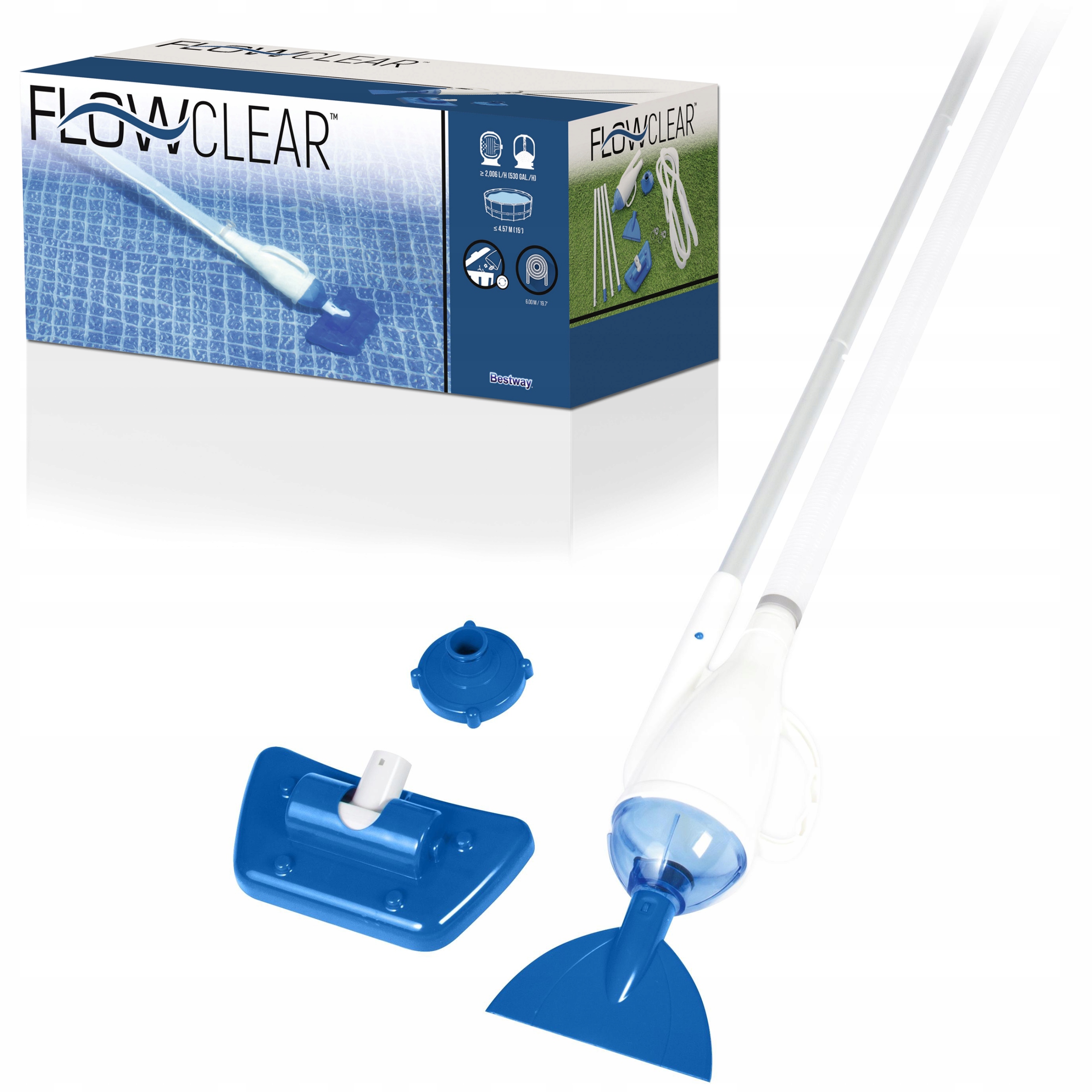 Odkurzacz do czyszczenia dna basenu Bestway Flowclear AquaCrawl 58212