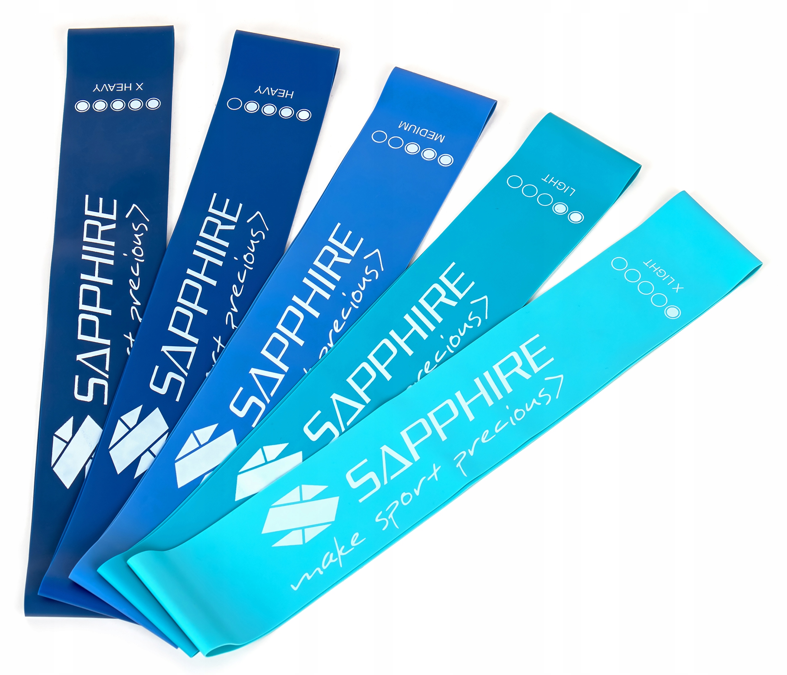 Zestaw gum oporowych Sapphire SG-1314
