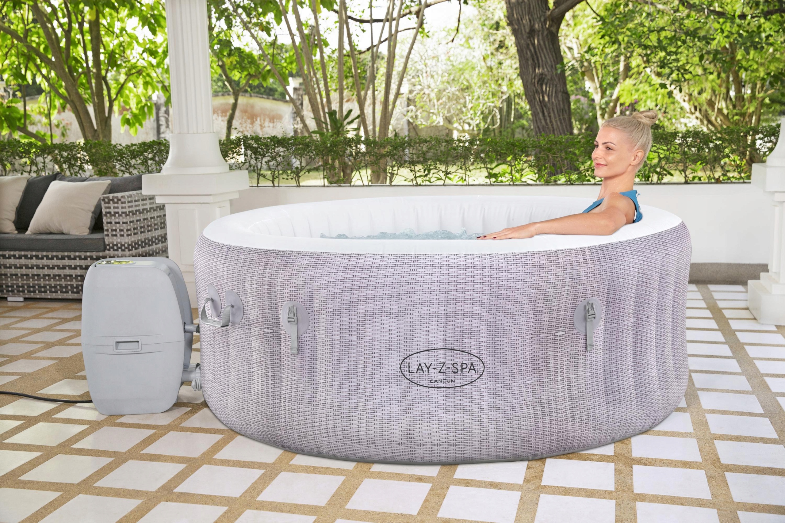 Jacuzzi Bestway Lay-Z-Spa Cancun 60003