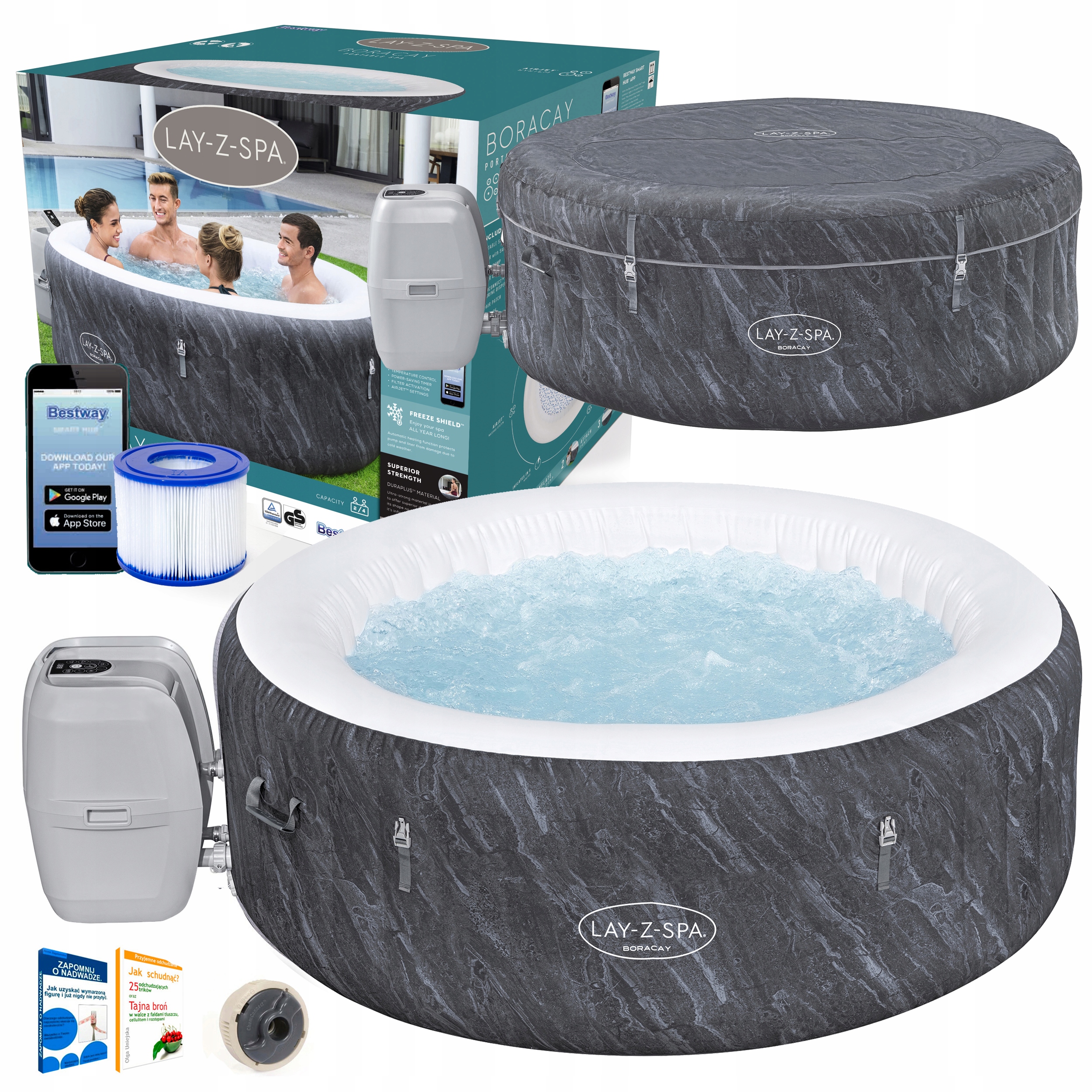 Jacuzzi Bestway Lay-Z-Spa Boracay 60175