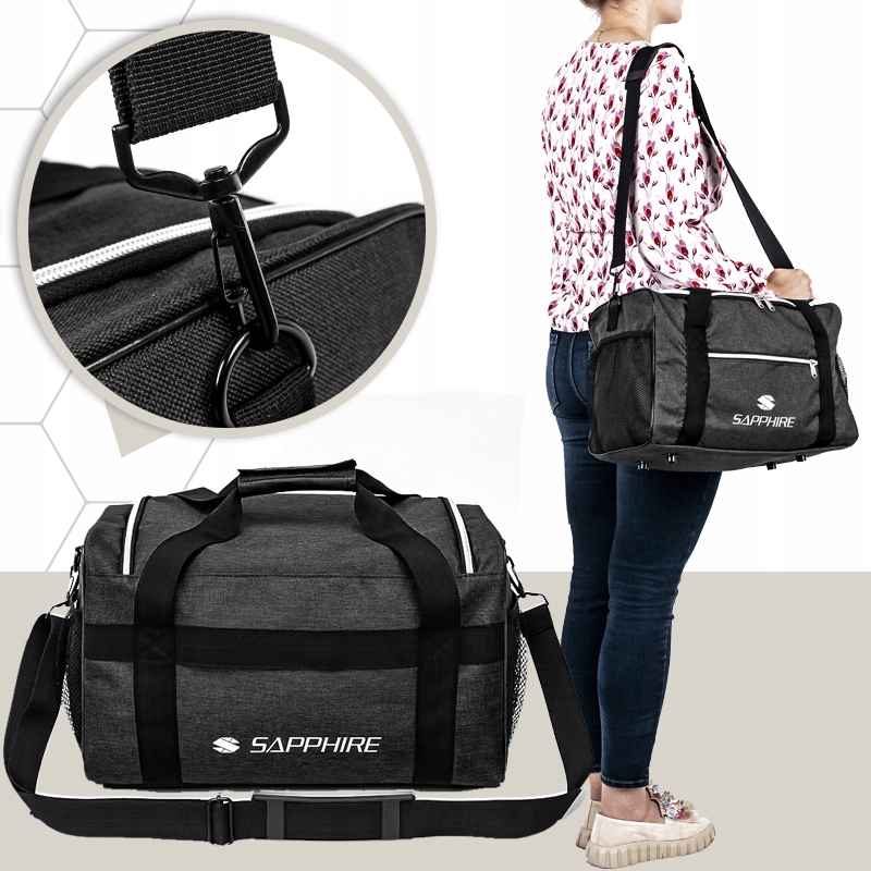 Torba podróżna Sapphire ST-130 - czarna