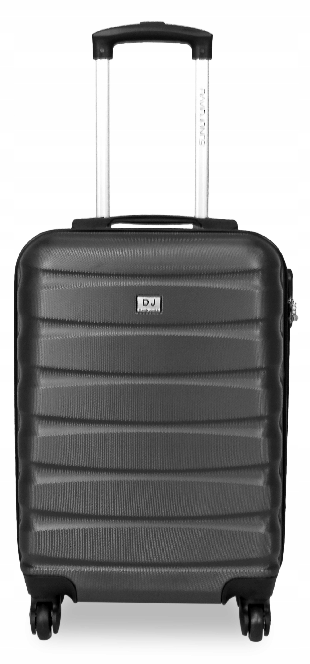 Walizka na kółkach David Jones BA-1030-3 czarna - mała 34l