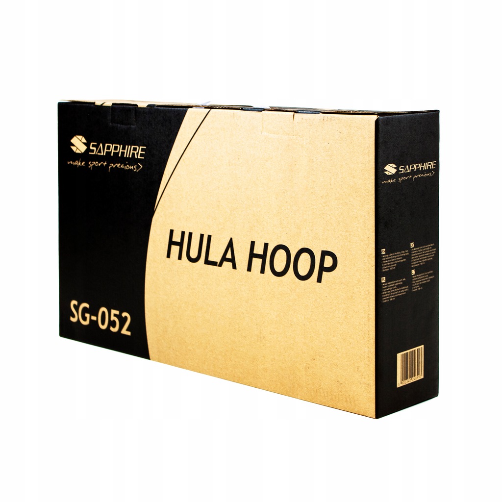 Hula-hop Sapphire SG-052 z masażerem - 48 kulek masujących