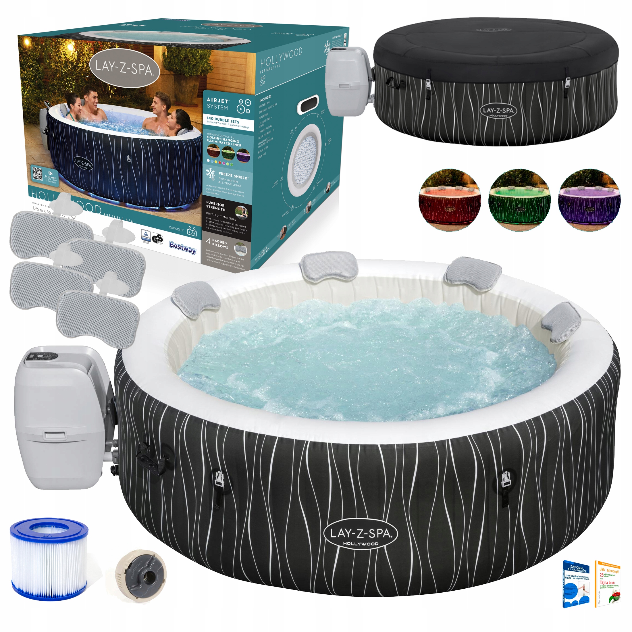 Jacuzzi Bestway Lay-Z-Spa Hollywood 60059