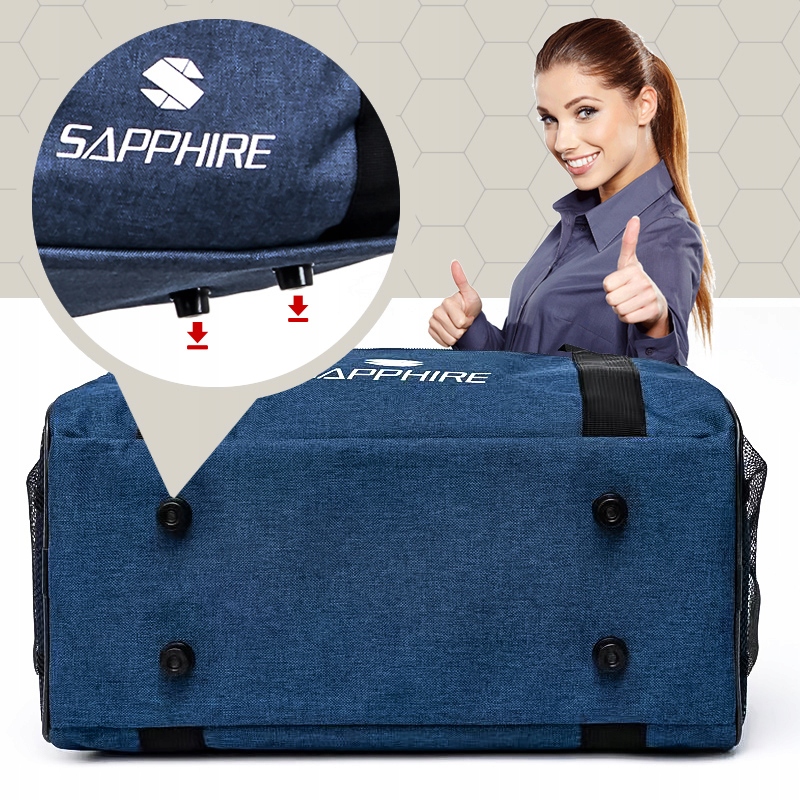 Torba podróżna Sapphire ST-130 - niebieska