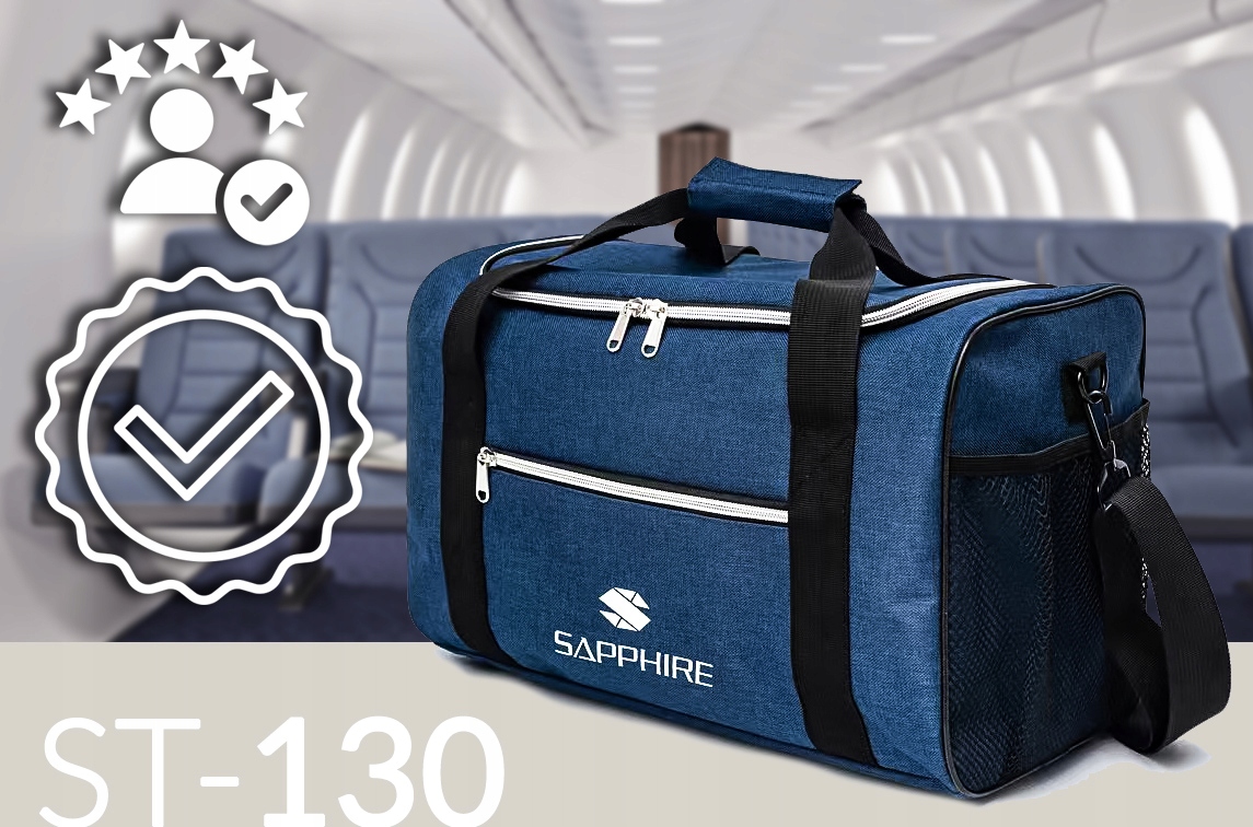 Torba podróżna Sapphire ST-130 - niebieska