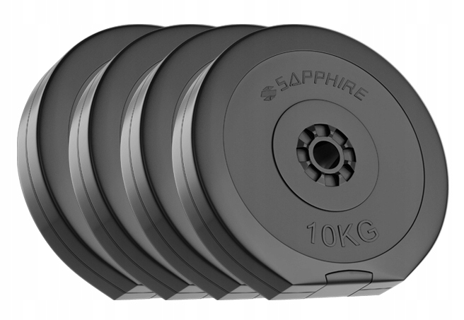 Zestaw obciążeń Sapphire Solid 80 kg z ławką xg510 +  Gratis: modlitewnik z kategorii Domowa siłownia - zestawy, marka Xylo 