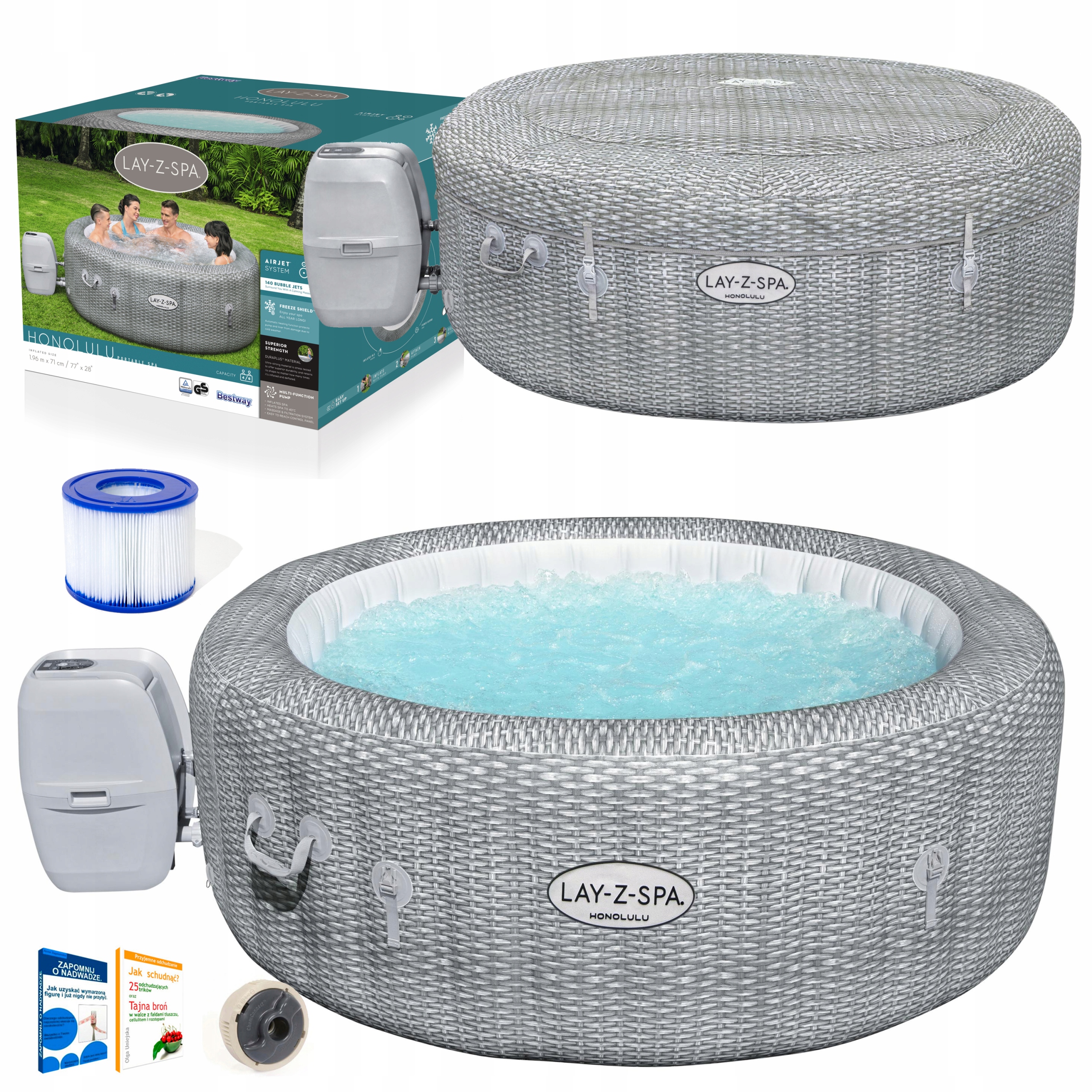 Jacuzzi Bestway Lay-Z-Spa Honolulu 60019