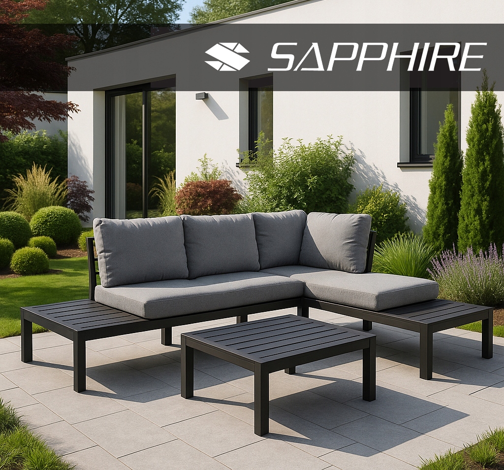 Zestaw mebli ogrodowych Sapphire ST-1680 Sava Zestaw mebli ogrodowych Sapphire ST-1680 Sava