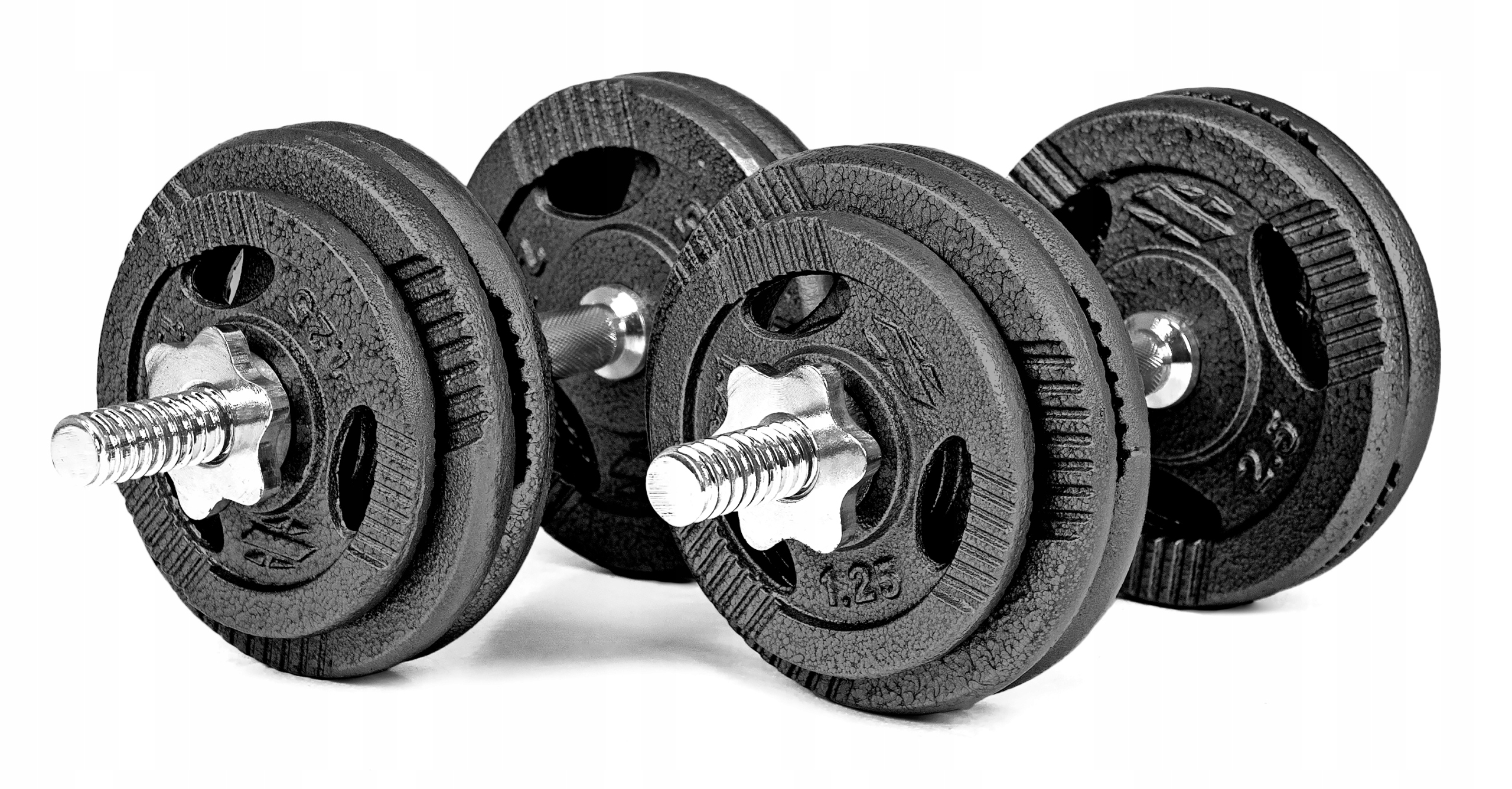 Hantle żeliwne Sapphire Xylo-line 2x15 kg