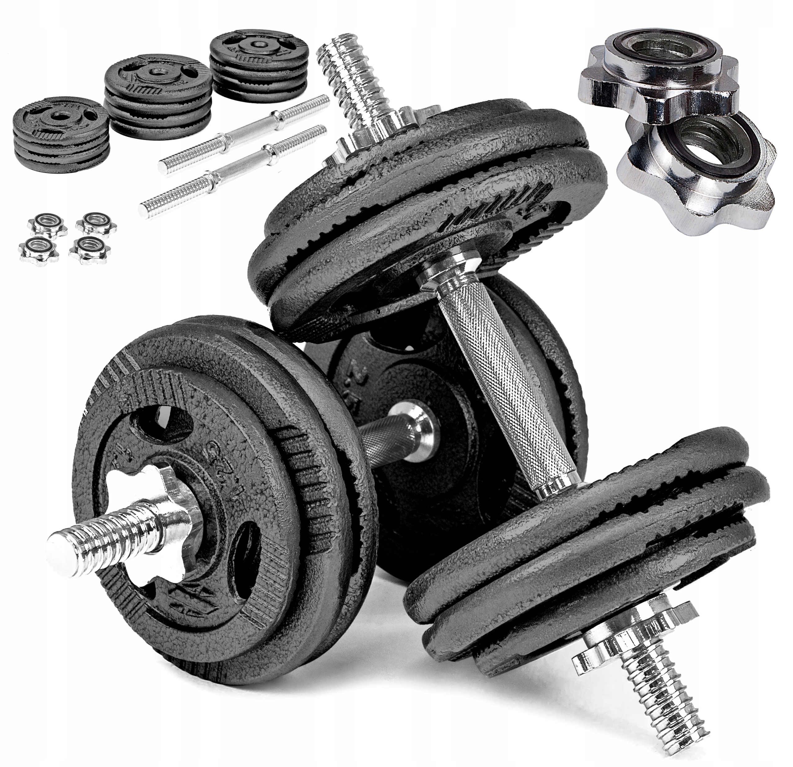 Hantle żeliwne Sapphire Xylo-line 2x15 kg