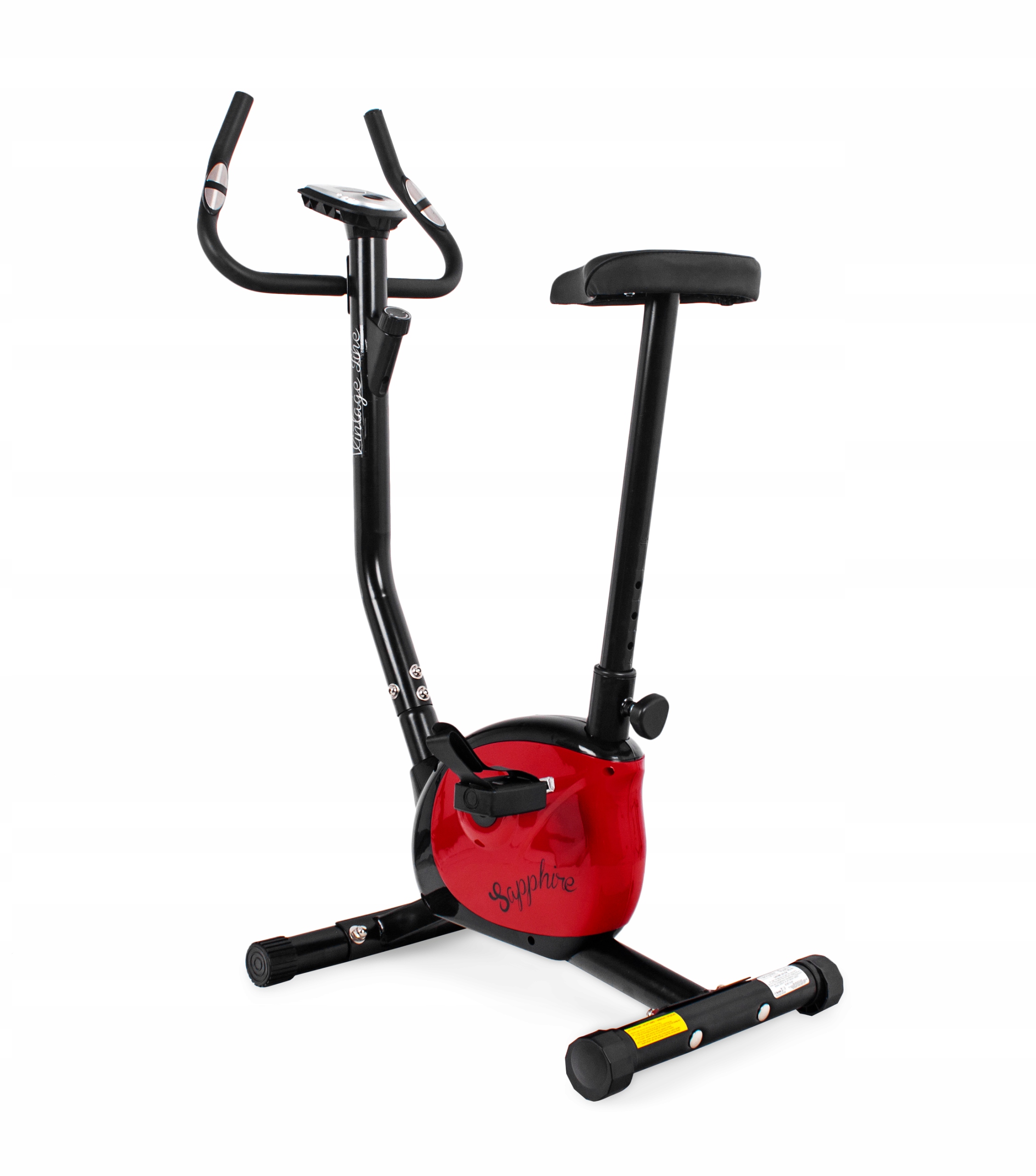 Rower treningowy VINTAGE czarno-czerwony z kategorii Rowery treningowe, marka Sapphire 