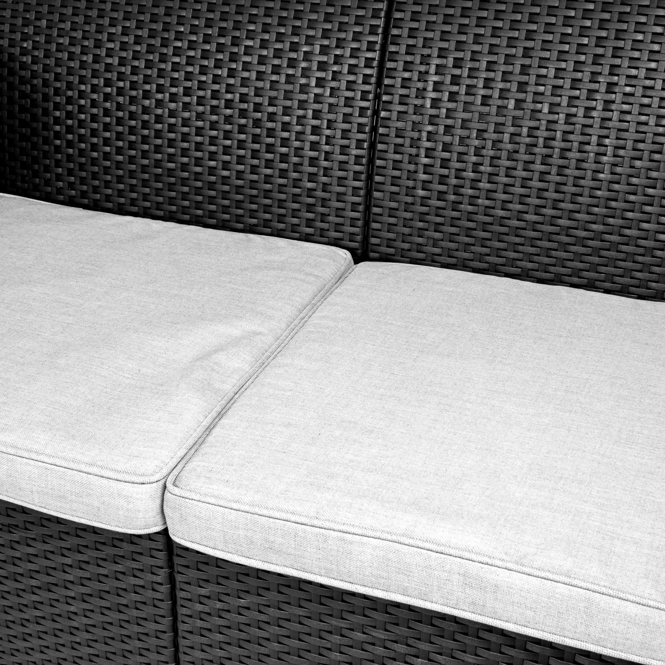 Zestaw mebli ogrodowych Sapphire ST-1550 Venice - stolik + sofa + 2 fotele
