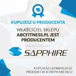 Orbitrek elektromagnetyczny Sapphire SG-1200E X-Pro Aplikacje Bluetooth