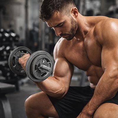 Ćwiczenia z hantlami