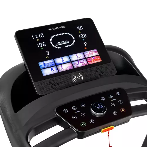 Bieżnia elektryczna Sapphire SG-2400T Foxy Bluetooth Aplikacje