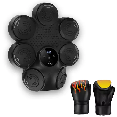 Elektroniczna tarcza bokserska HMS TB30 bluetooth z muzyką i rękawicami Elektroniczna tarcza bokserska HMS TB30 bluetooth z muzyką i rękawicami