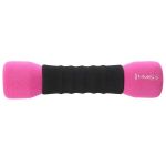 Hantelki miękkie HMS CM06 2x1 kg - różowe