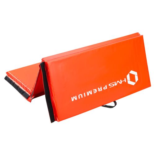 Materac gimnastyczny składany HMS Premium MGS01 - czerwony
