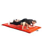 Materac gimnastyczny składany HMS Premium MGS01 - czerwony