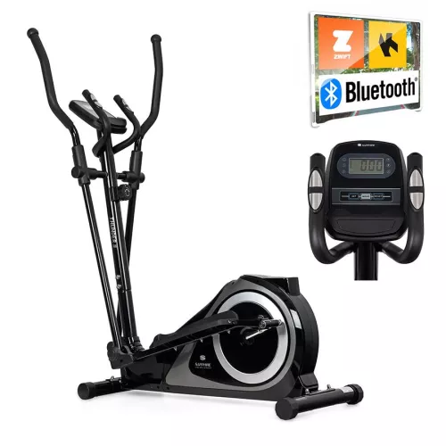 Orbitrek magnetyczny Sapphire SG-511E Thunder II Aplikacje Bluetooth - srebrny